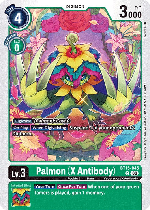 Palmon (X Antibody) [BT15-045] [Exceed Apocalypse] | Shuffle n Cut Hobbies & Games