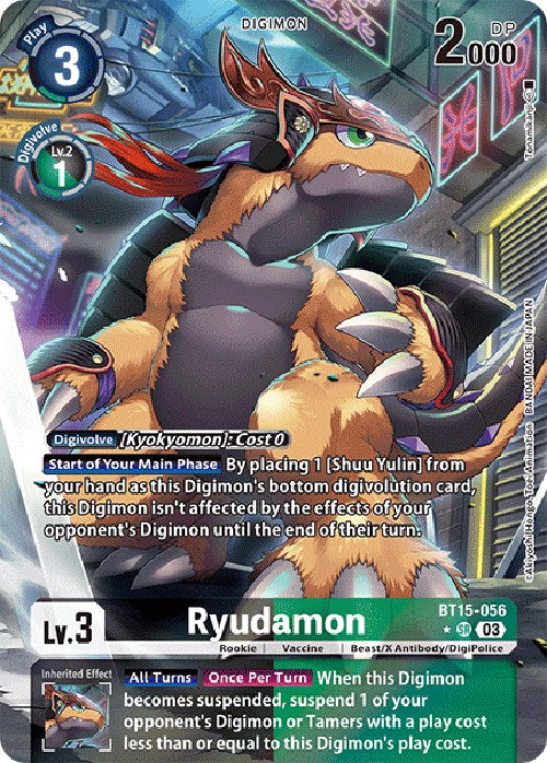 Ryudamon [BT15-056] (Alternate Art) [Exceed Apocalypse] | Shuffle n Cut Hobbies & Games