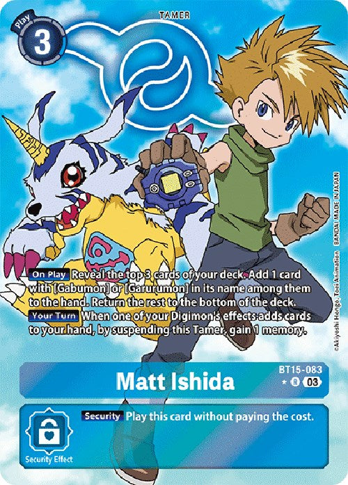 Matt Ishida [BT15-083] (Alternate Art) [Exceed Apocalypse] | Shuffle n Cut Hobbies & Games