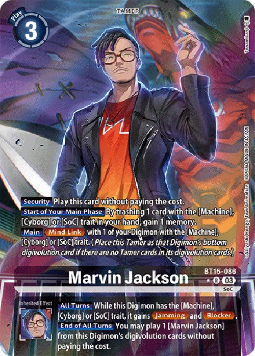 Marvin Jackson [BT15-086] (Alternate Art) [Exceed Apocalypse] | Shuffle n Cut Hobbies & Games