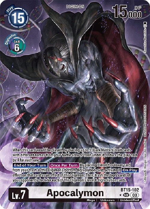 Apocalymon [BT15-102] (Alternate Art) [Exceed Apocalypse] | Shuffle n Cut Hobbies & Games