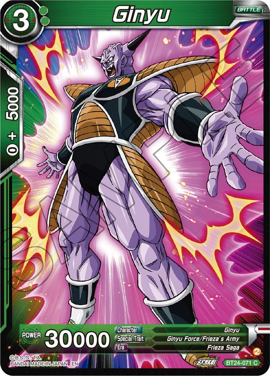 Ginyu (BT24-071) [Beyond Generations] | Shuffle n Cut Hobbies & Games