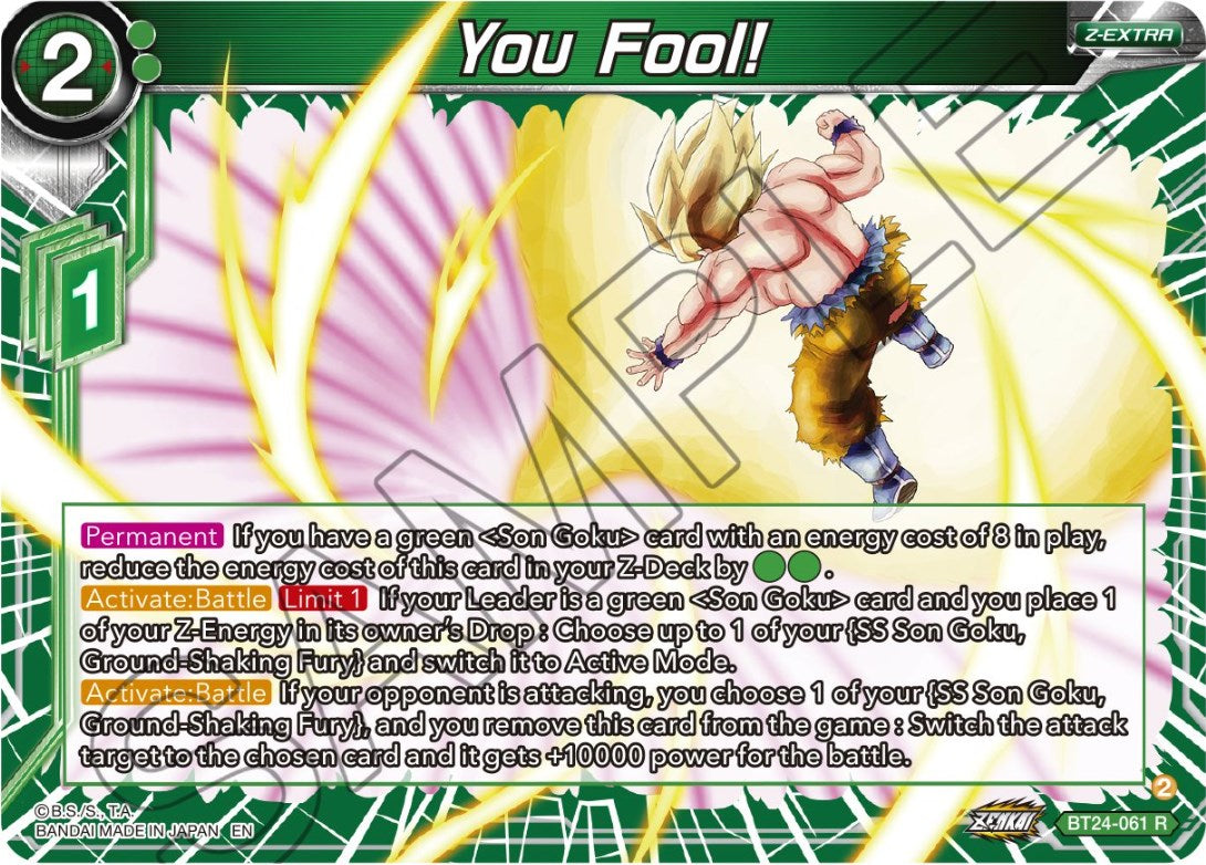 You Fool! (BT24-061) [Beyond Generations] | Shuffle n Cut Hobbies & Games