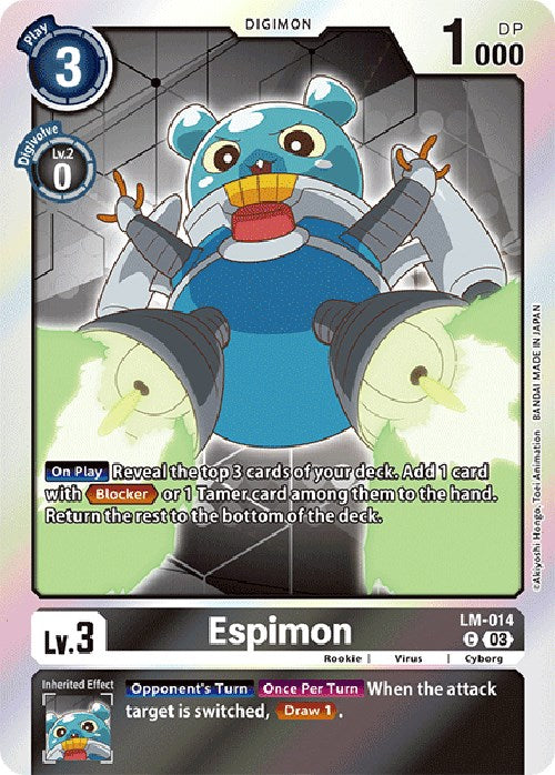 Espimon [LM-014] (English Exclusive) [Exceed Apocalypse] | Shuffle n Cut Hobbies & Games