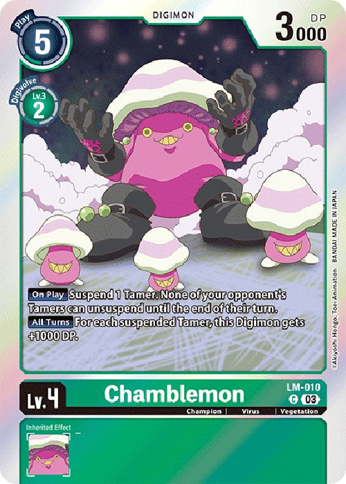 Chamblemon [LM-010] (English Exclusive) [Exceed Apocalypse] | Shuffle n Cut Hobbies & Games