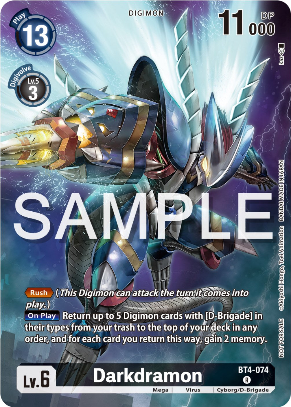 Darkdramon [BT4-074] (Official Tournament Pack Vol.12) [Great Legend Promos] | Shuffle n Cut Hobbies & Games