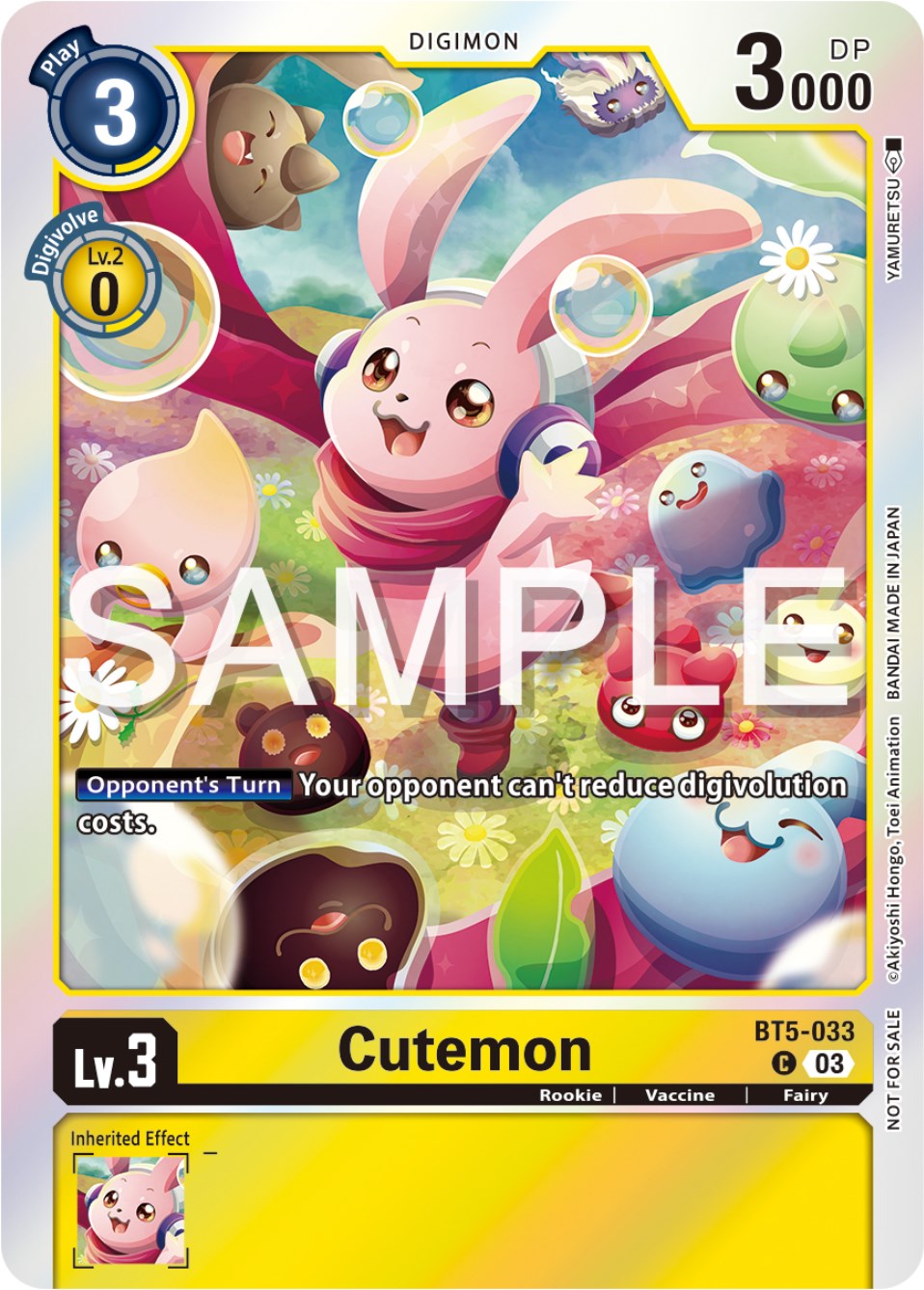 Cutemon [BT5-033] (Winner Pack -Exceed Apocalypse-) [Battle of Omni Promos] | Shuffle n Cut Hobbies & Games