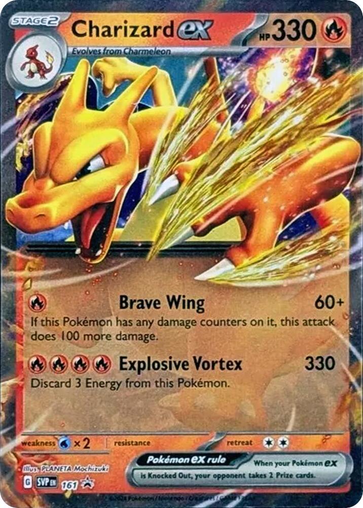 Charizard ex (SVP161) [Scarlet & Violet: Black Star Promos] | Shuffle n Cut Hobbies & Games