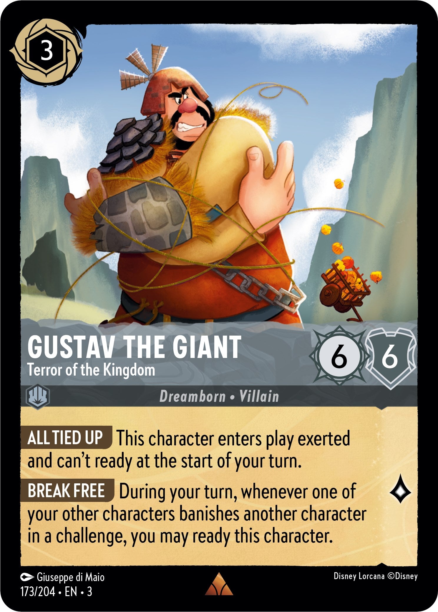 Gustav the Giant - Terror of the Kingdom (173/204) [Into the Inklands] | Shuffle n Cut Hobbies & Games