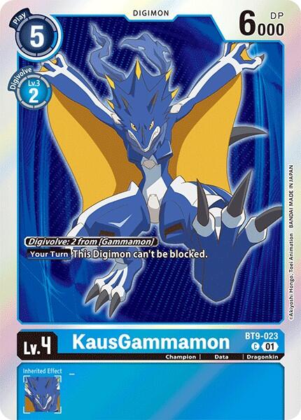 KausGammamon [BT9-023] (Double Pack Set 02) [X Record] | Shuffle n Cut Hobbies & Games