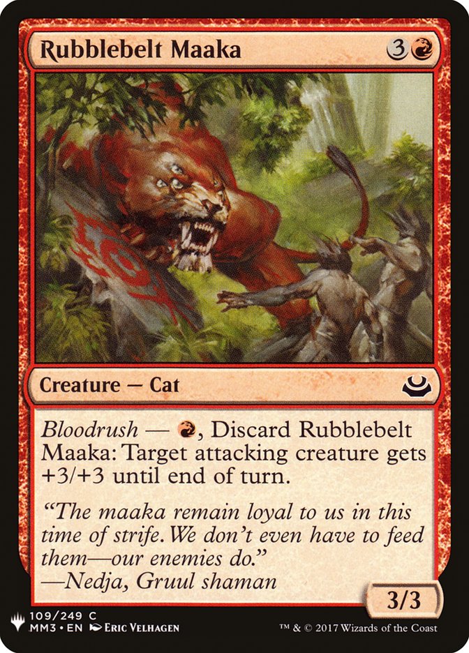 Rubblebelt Maaka [Mystery Booster] | Shuffle n Cut Hobbies & Games