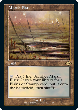 Marsh Flats (Retro Foil Etched) [Modern Horizons 2] | Shuffle n Cut Hobbies & Games