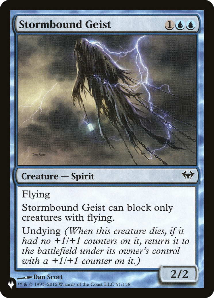 Stormbound Geist [The List] | Shuffle n Cut Hobbies & Games