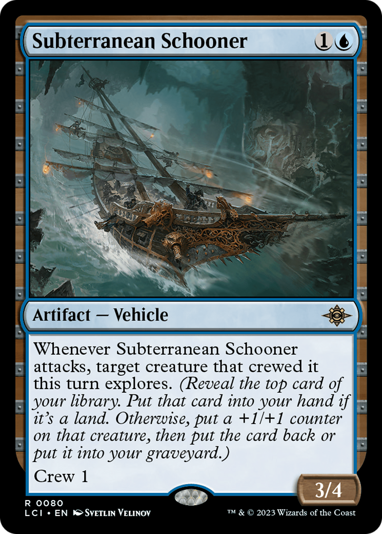 Subterranean Schooner [The Lost Caverns of Ixalan] | Shuffle n Cut Hobbies & Games