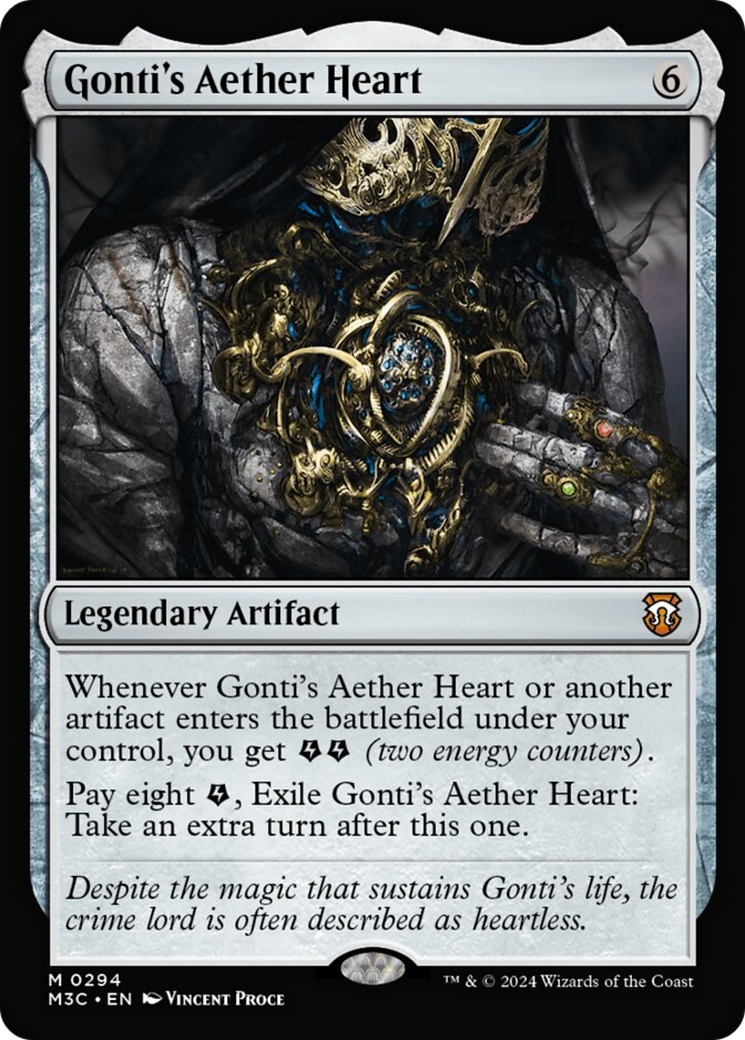 Gonti's Aether Heart [Modern Horizons 3 Commander] | Shuffle n Cut Hobbies & Games