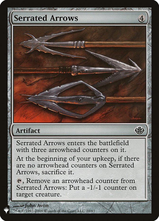 Serrated Arrows [Mystery Booster] | Shuffle n Cut Hobbies & Games