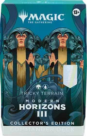 Modern Horizons 3 Commander Deck Display (Collector's Edition) - TRICKY TERRAIN | Shuffle n Cut Hobbies & Games