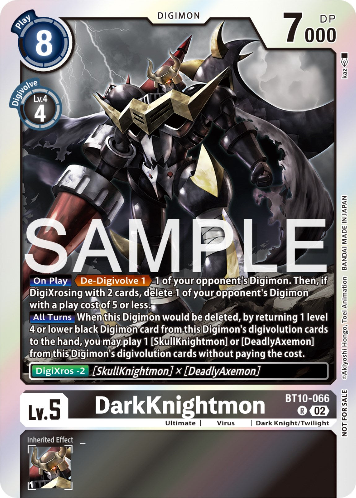 DarkKnightmon [BT10-066] (Event Pack 6) [Xros Encounter Promos] | Shuffle n Cut Hobbies & Games