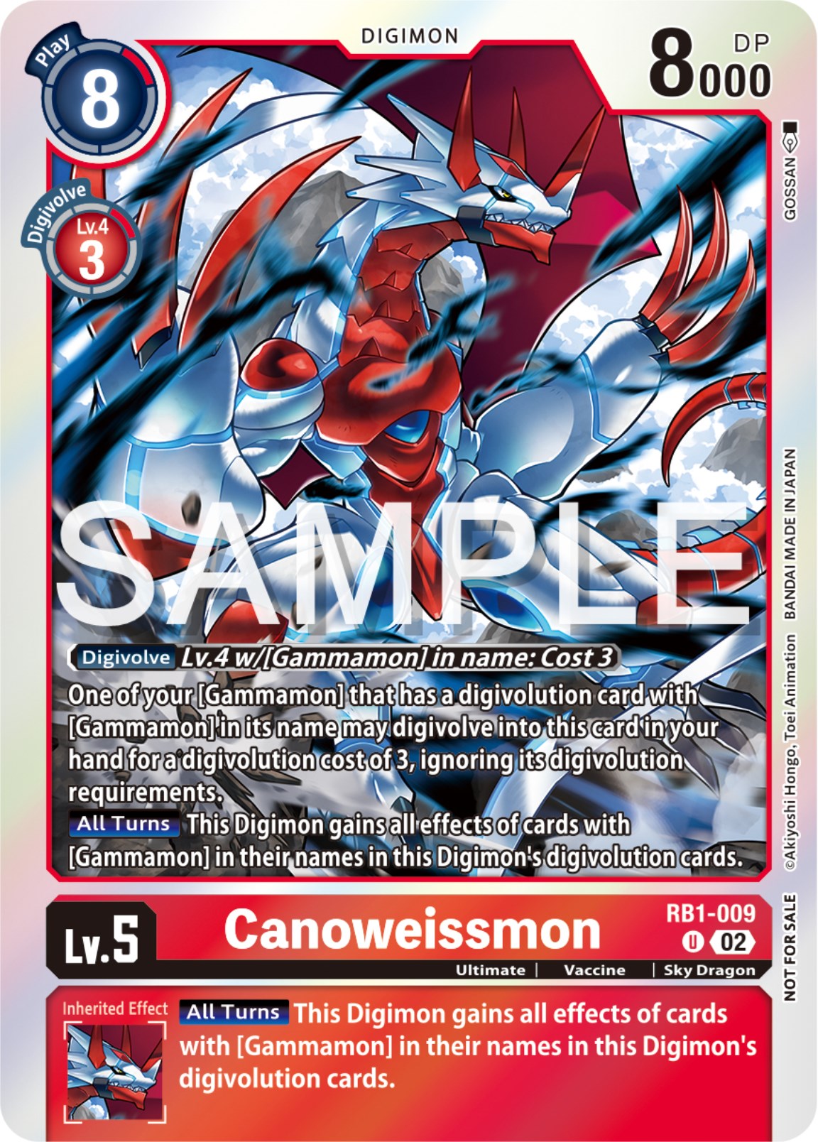 Canoweissmon [RB1-009] (Event Pack 6) [Resurgence Booster] | Shuffle n Cut Hobbies & Games