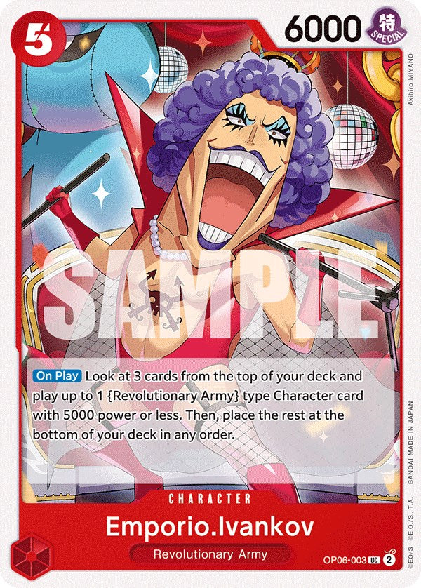 Emporio.Ivankov [Wings of the Captain] | Shuffle n Cut Hobbies & Games