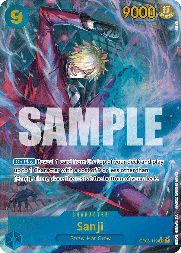 Sanji (Alternate Art) [Wings of the Captain] | Shuffle n Cut Hobbies & Games