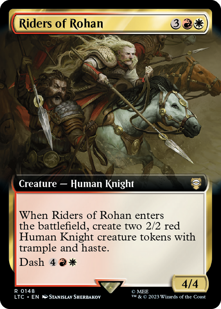 Riders of Rohan (Extended Art) [The Lord of the Rings: Tales of Middle-Earth Commander] | Shuffle n Cut Hobbies & Games