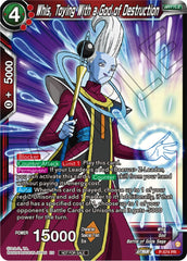 Whis, Toying With a God of Destruction (Zenkai Series Tournament Pack Vol.7) (P-574) [Tournament Promotion Cards] | Shuffle n Cut Hobbies & Games