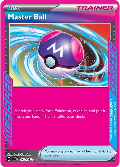 Master Ball (153/162) [Scarlet & Violet: Temporal Forces] | Shuffle n Cut Hobbies & Games