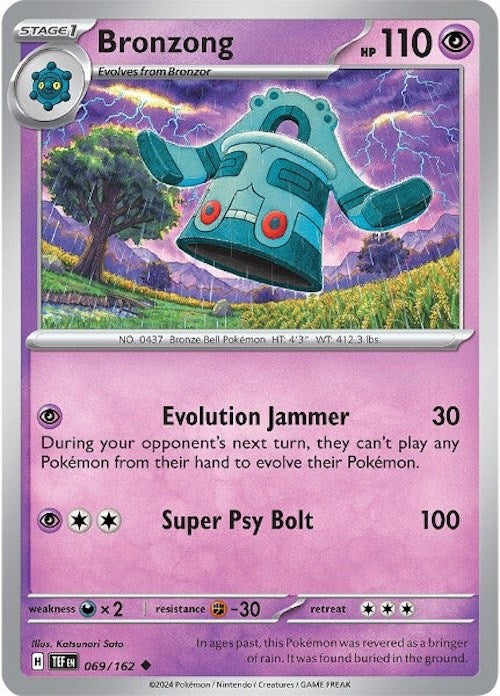 Bronzong (069/162) [Scarlet & Violet: Temporal Forces] | Shuffle n Cut Hobbies & Games