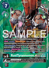 RustTyrannomon Ace [P-113] (2024 Regionals Champion) [Promotional Cards] | Shuffle n Cut Hobbies & Games