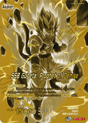 Gogeta // SSB Gogeta, Prophet of Demise (Championship Golden Card 2024 Vol.1) (BT11-001) [Tournament Promotion Cards] | Shuffle n Cut Hobbies & Games