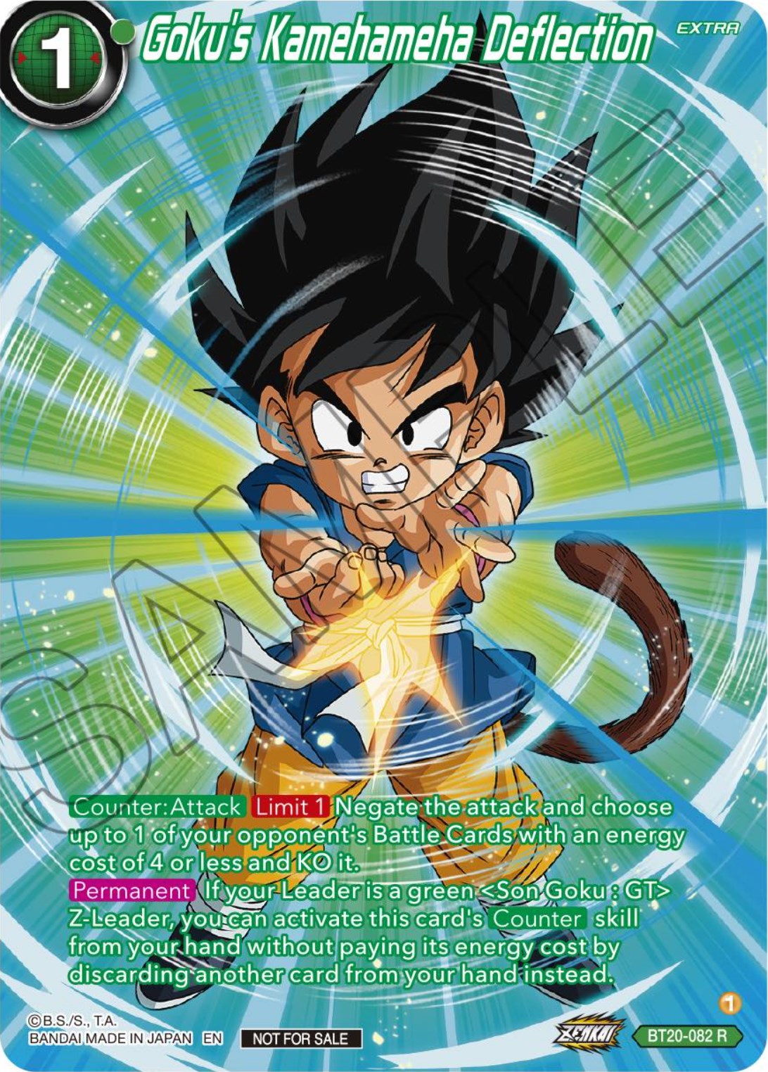 Goku's Kamehameha Deflection (Premium Alt-Art Card Set 2024 Vol.1) (BT20-082) [Promotion Cards] | Shuffle n Cut Hobbies & Games