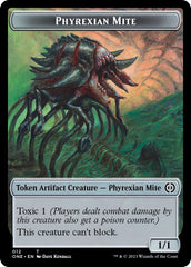 Phyrexian Mite (012) // Phyrexian Beast Double-Sided Token [Phyrexia: All Will Be One Tokens] | Shuffle n Cut Hobbies & Games