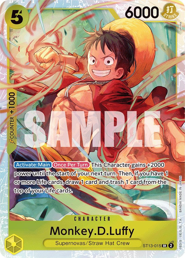 Monkey.D.Luffy [Ultra Deck: The Three Brothers] | Shuffle n Cut Hobbies & Games