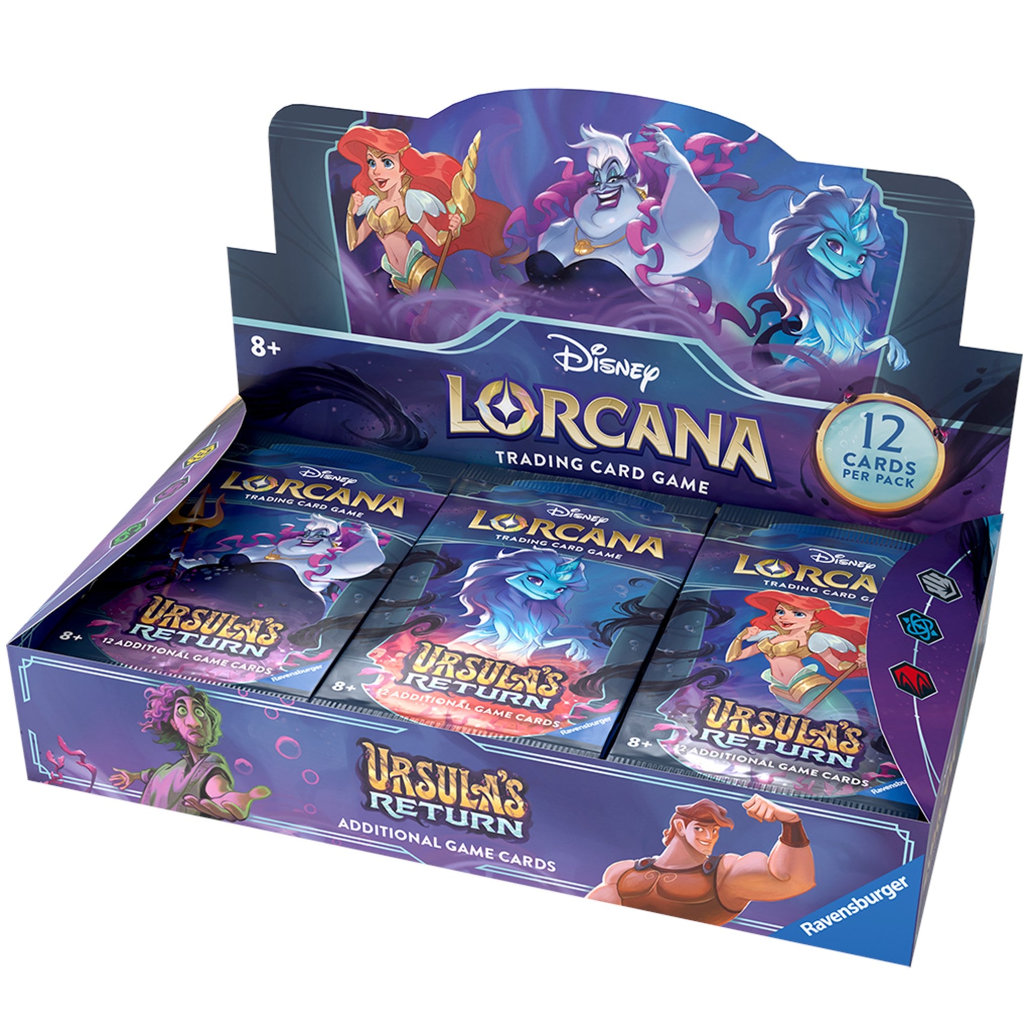 Disney Lorcana: [Ursula's Return] - Booster Box | Shuffle n Cut Hobbies & Games