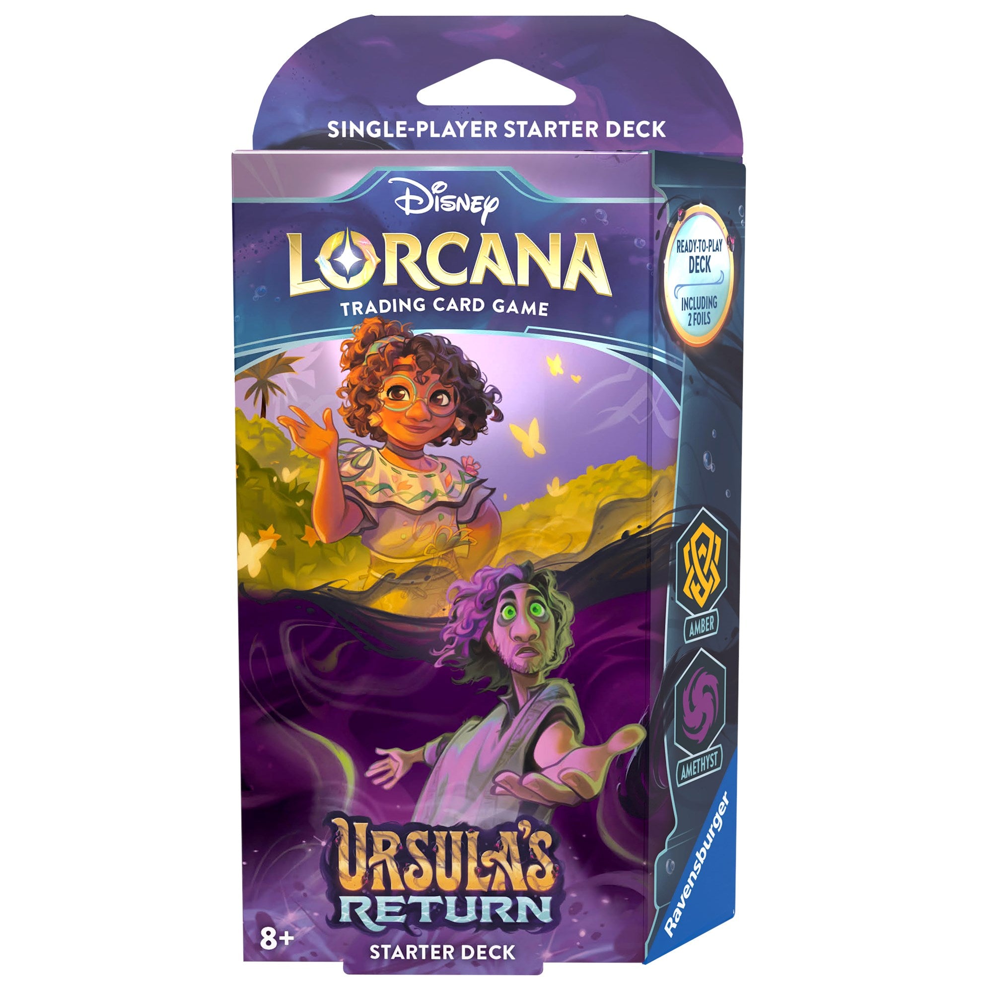 [Ursula's Return] - Starter Deck (Amber & Amethyst) | Shuffle n Cut Hobbies & Games