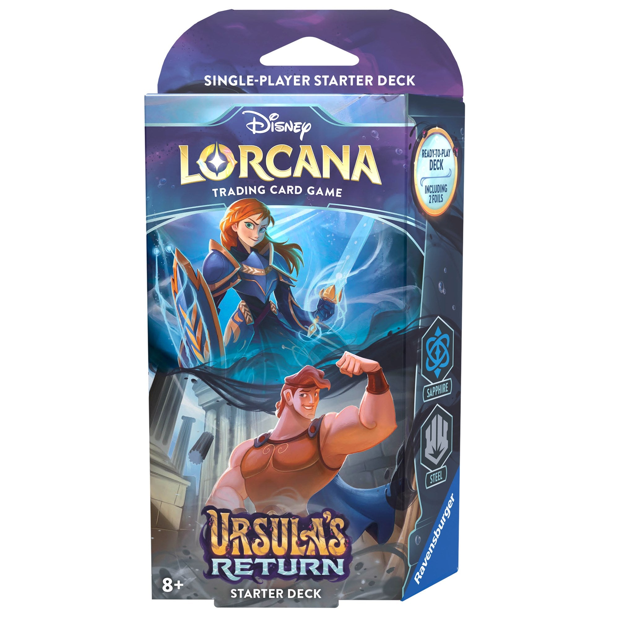 [Ursula's Return] - Starter Deck (Sapphire & Steel) | Shuffle n Cut Hobbies & Games