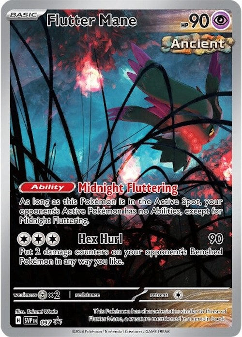 Flutter Mane (097) [Scarlet & Violet: Black Star Promos] | Shuffle n Cut Hobbies & Games