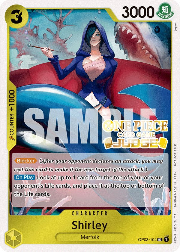 Shirley (Judge Pack Vol. 3) [One Piece Promotion Cards] | Shuffle n Cut Hobbies & Games