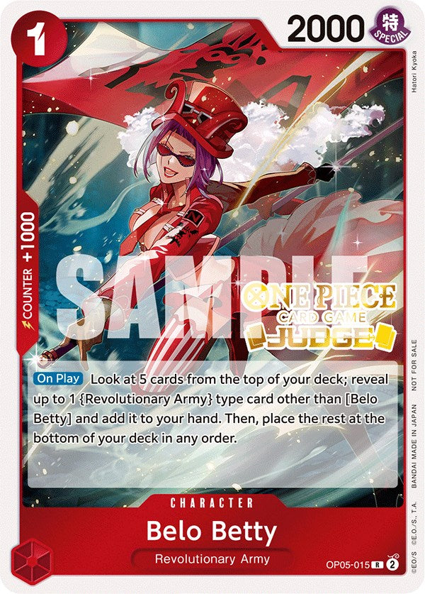 Belo Betty (Judge Pack Vol. 3) [One Piece Promotion Cards] | Shuffle n Cut Hobbies & Games