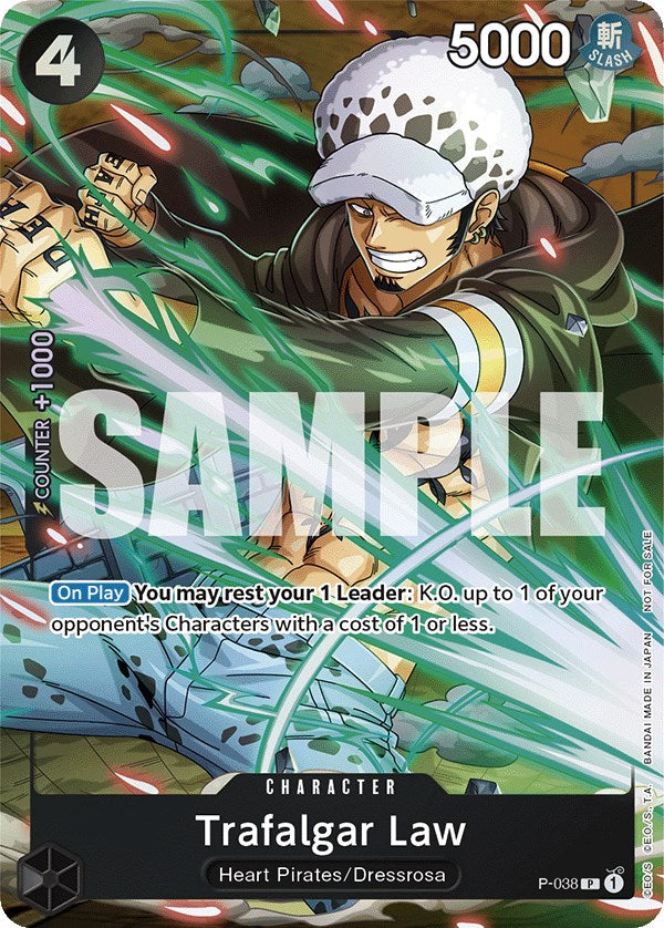 Trafalgar Law (Event Pack Vol. 4) [One Piece Promotion Cards] | Shuffle n Cut Hobbies & Games