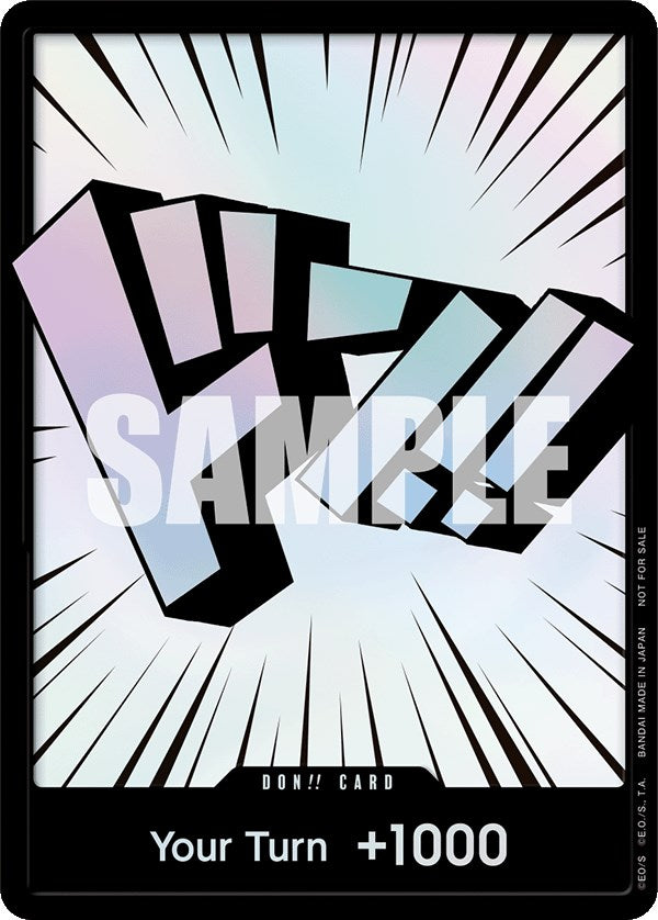 DON!! Card (3D Text) [One Piece Promotion Cards] | Shuffle n Cut Hobbies & Games