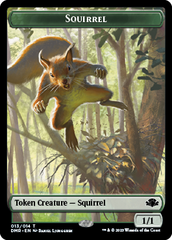 Insect // Squirrel Double-Sided Token [Dominaria Remastered Tokens] | Shuffle n Cut Hobbies & Games