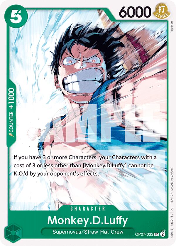 Monkey.D.Luffy (033) [500 Years in the Future] | Shuffle n Cut Hobbies & Games