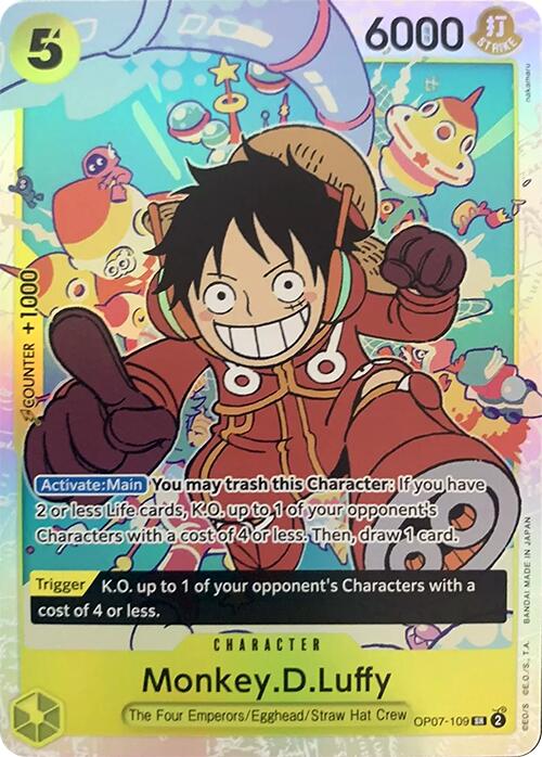 Monkey.D.Luffy (109) [500 Years in the Future] | Shuffle n Cut Hobbies & Games