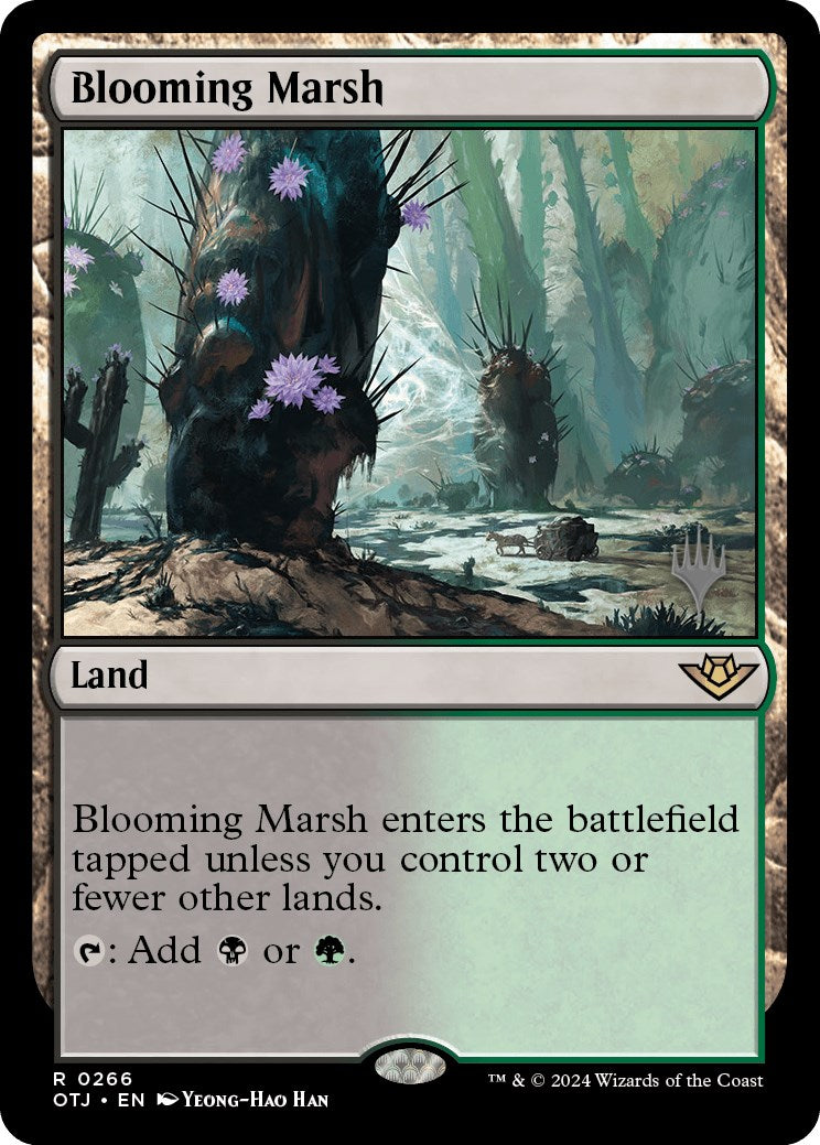 Blooming Marsh (Promo Pack) [Outlaws of Thunder Junction Promos] | Shuffle n Cut Hobbies & Games