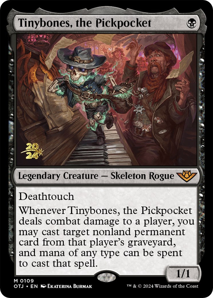 Tinybones, the Pickpocket [Outlaws of Thunder Junction Prerelease Promos] | Shuffle n Cut Hobbies & Games