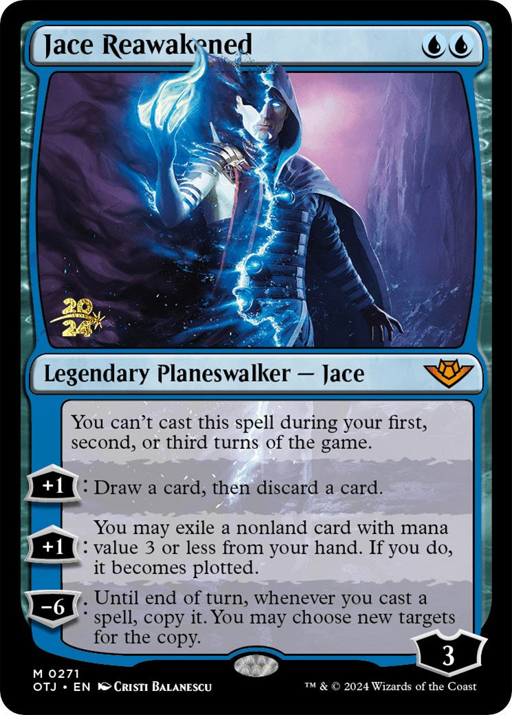 Jace Reawakened [Outlaws of Thunder Junction Prerelease Promos] | Shuffle n Cut Hobbies & Games