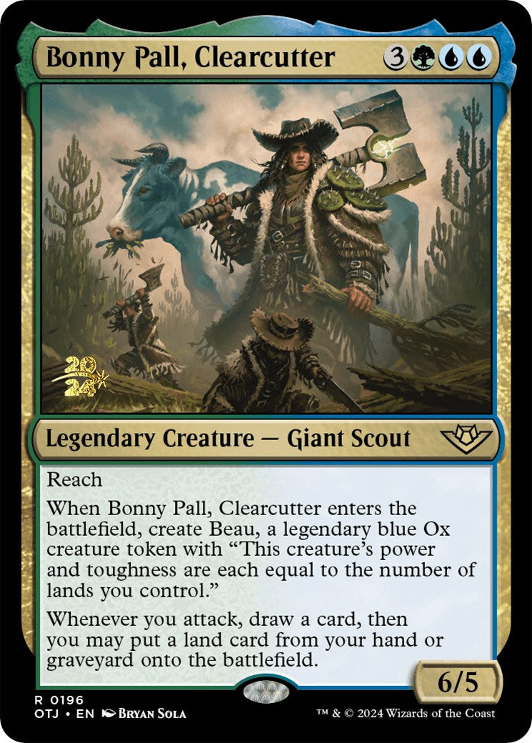 Bonny Pall, Clearcutter [Outlaws of Thunder Junction Prerelease Promos] | Shuffle n Cut Hobbies & Games