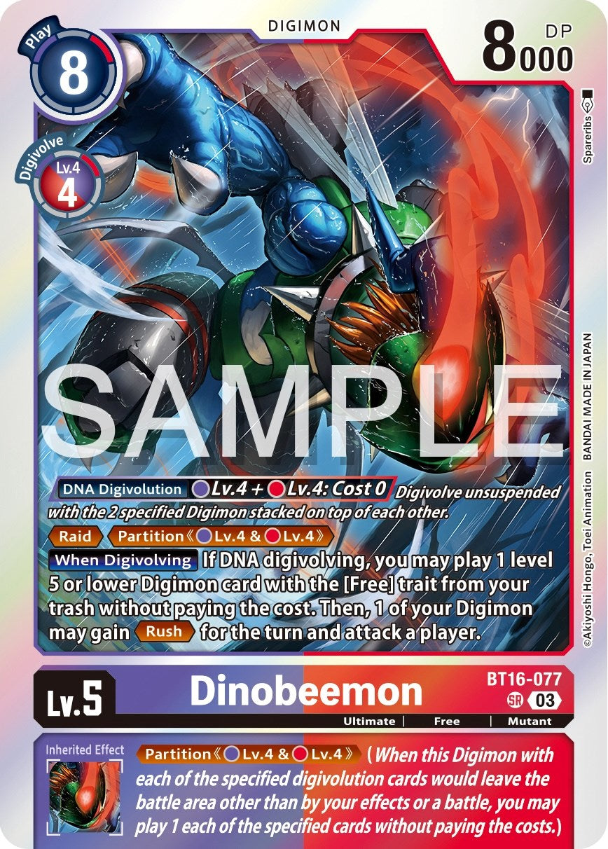 Dinobeemon [BT16-077] [Beginning Observer] | Shuffle n Cut Hobbies & Games